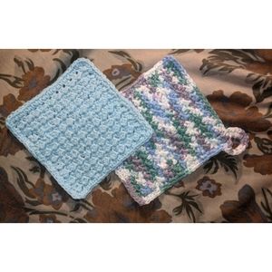 Wash Cloths Soap Bag Crochet Handmade